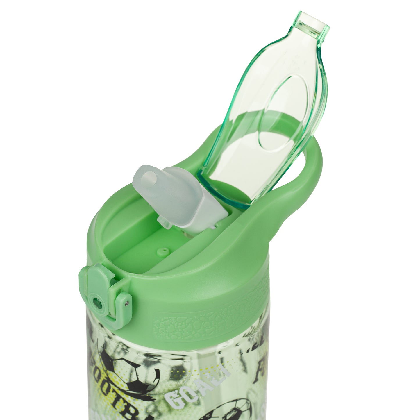 Tritan bottle with straw Football, 500 ml