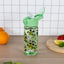 Tritan bottle with straw Football, 500 ml