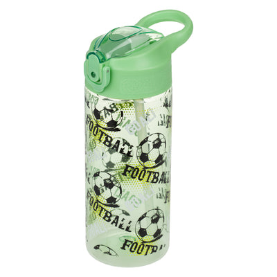 Tritan bottle with straw Football, 500 ml