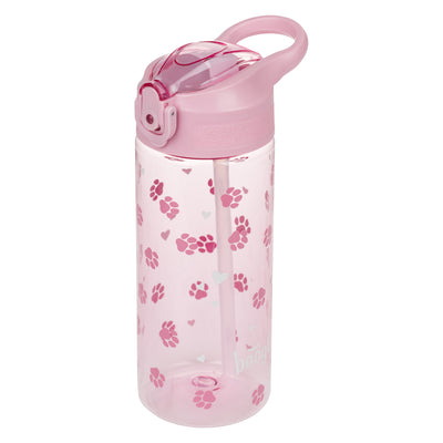 Tritan bottle with straw Paws, 500 ml