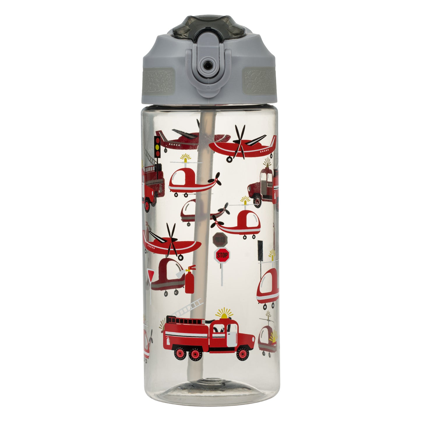 Tritan bottle with straw Rescuers, 500 ml