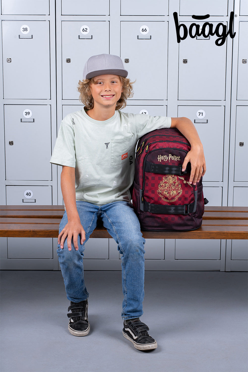 School set Skate Harry Potter Hogwarts Burgundy