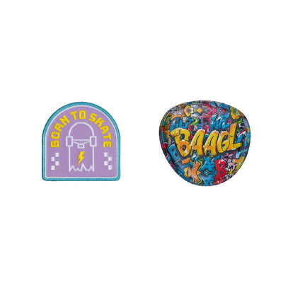 Baaglies patches 2 pcs Skate Park Wall