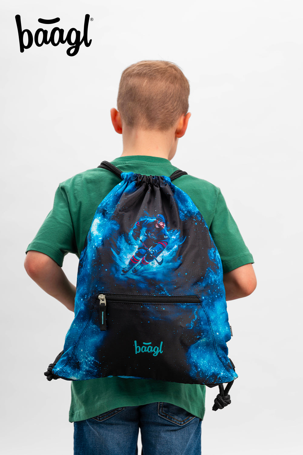 Gym sack with zip pocket Ice hockey