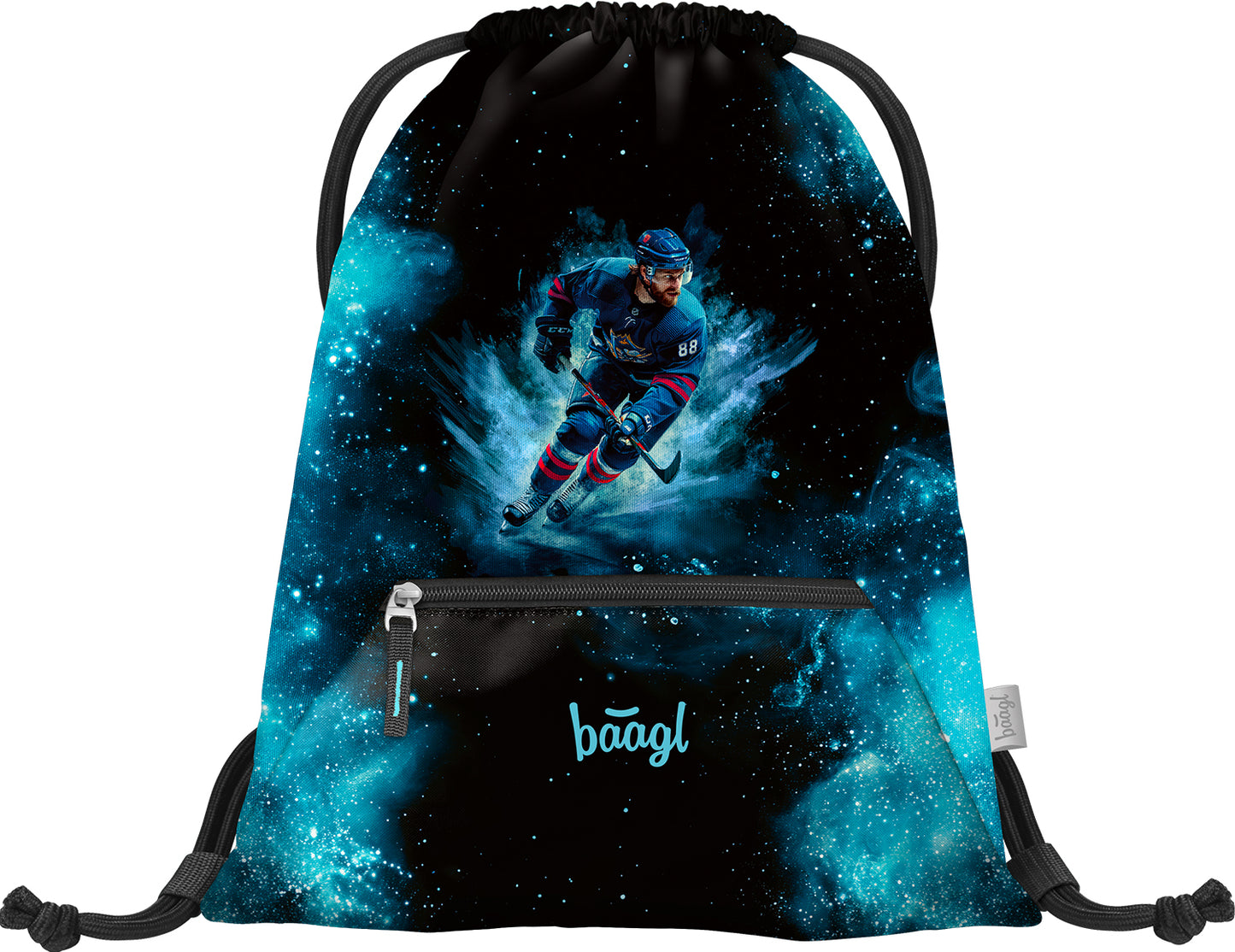 Gym sack with zip pocket Ice hockey