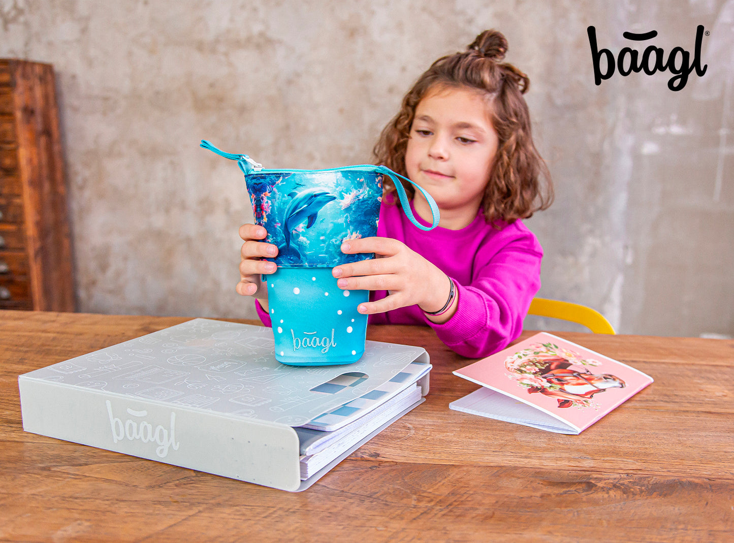 Pencil case Pop Up Dolphin