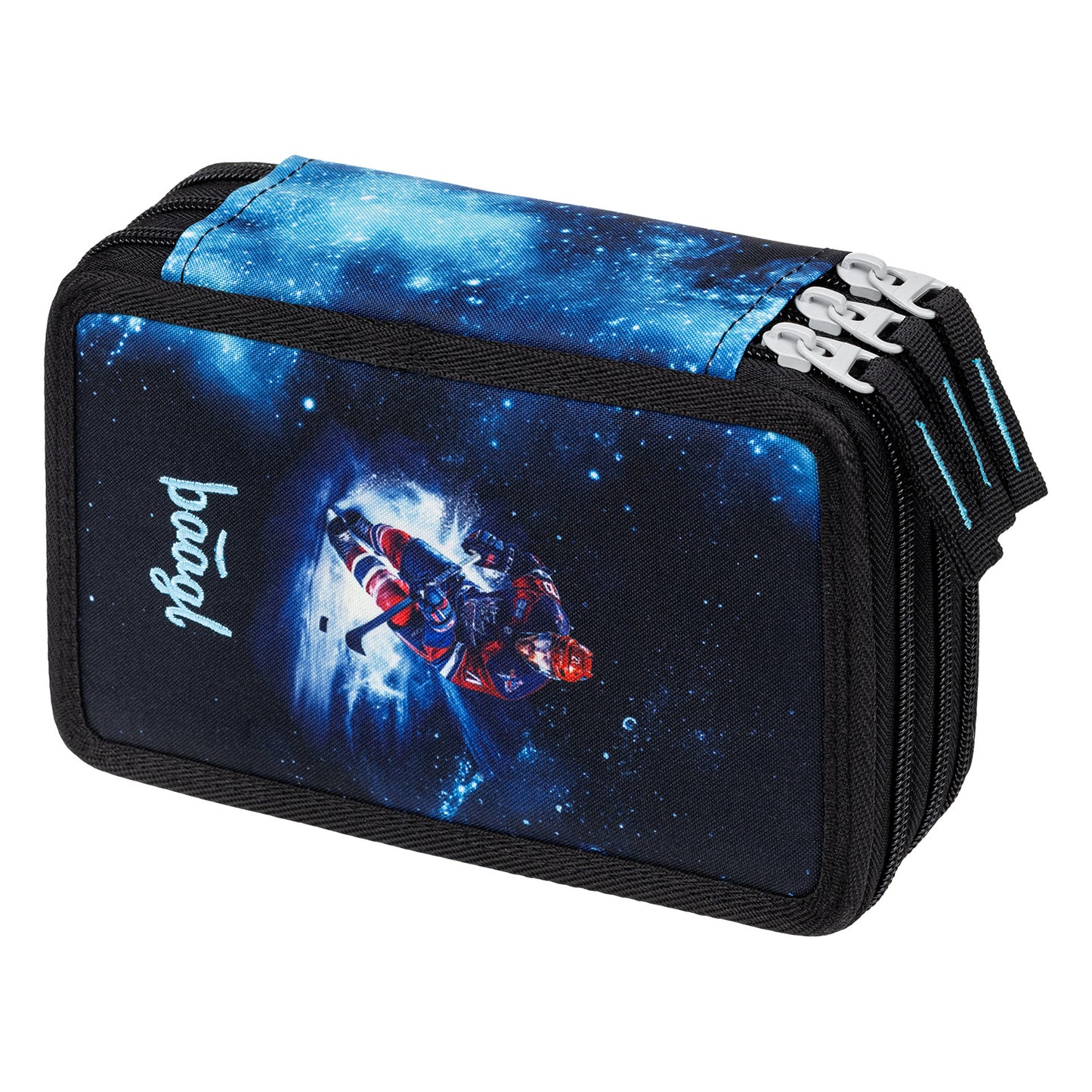 Three-tier pencil case Ice hockey