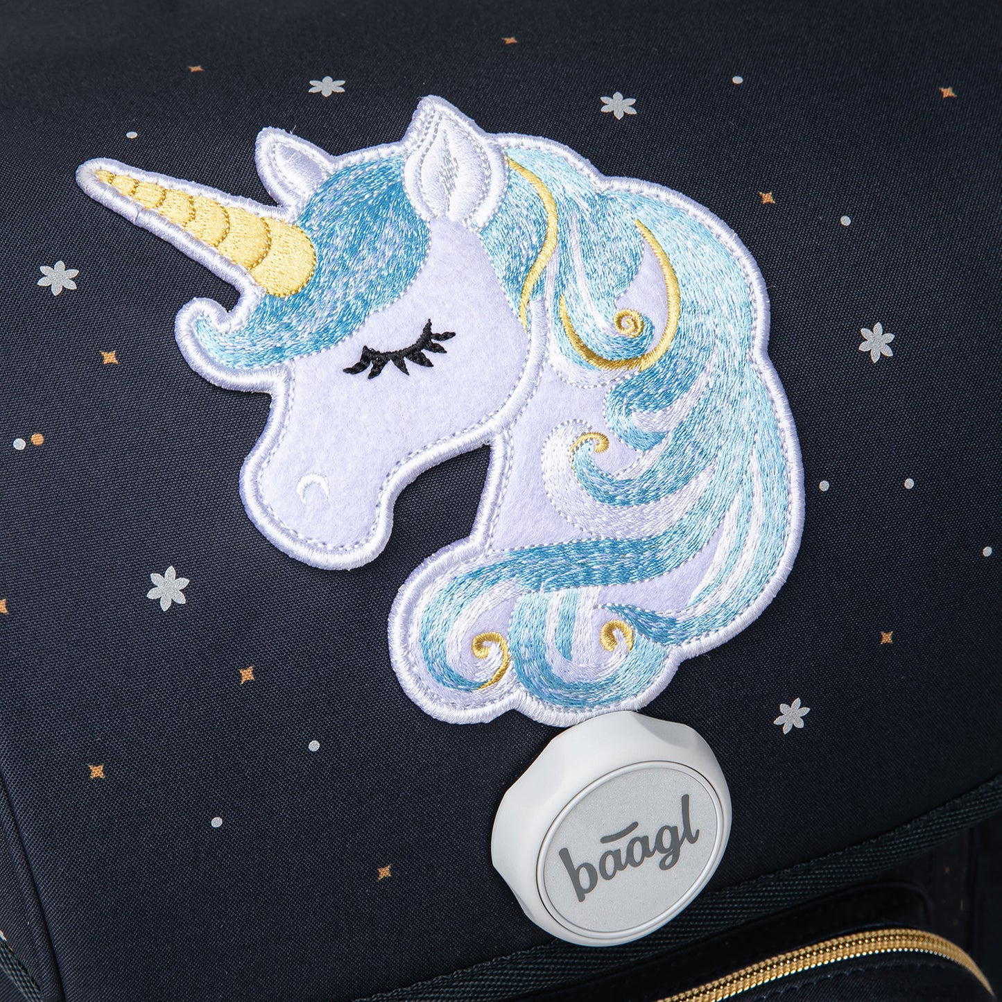 School bag Ergo Unicorn Gold