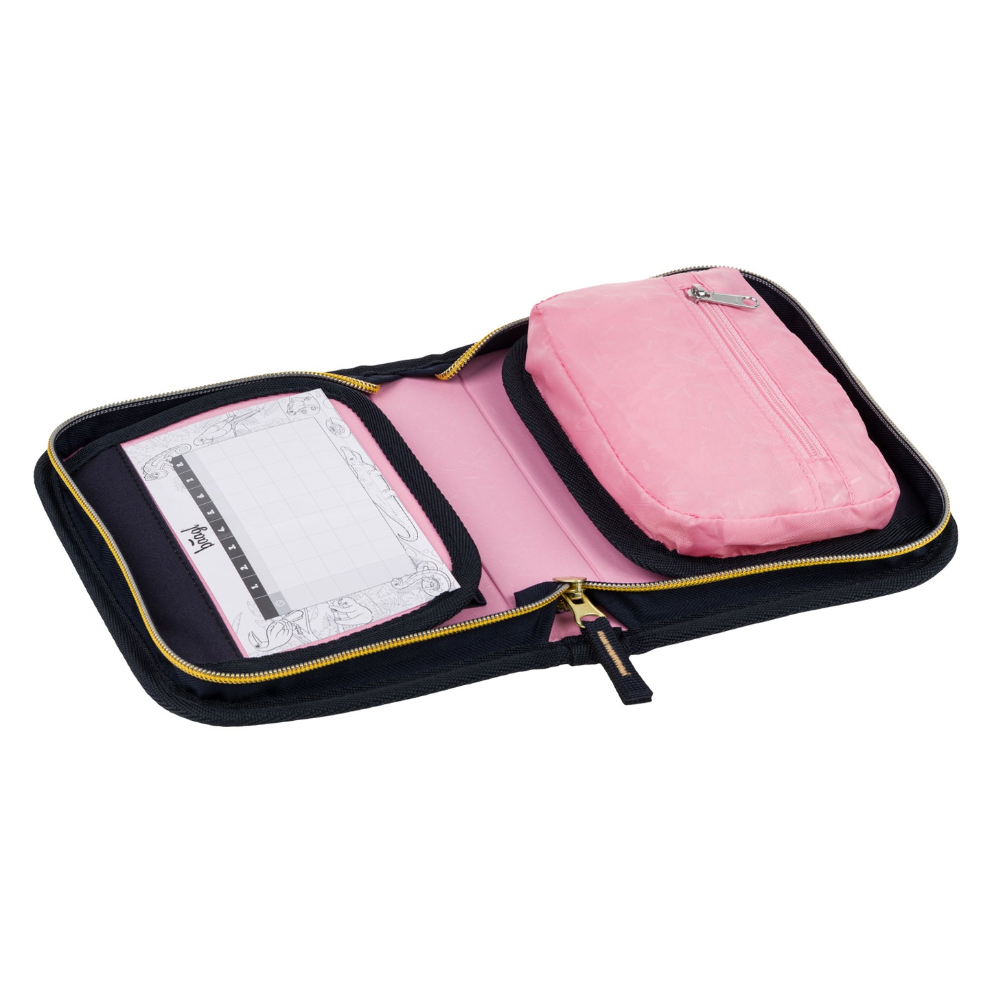 One-tier pencil case Unicorn Gold