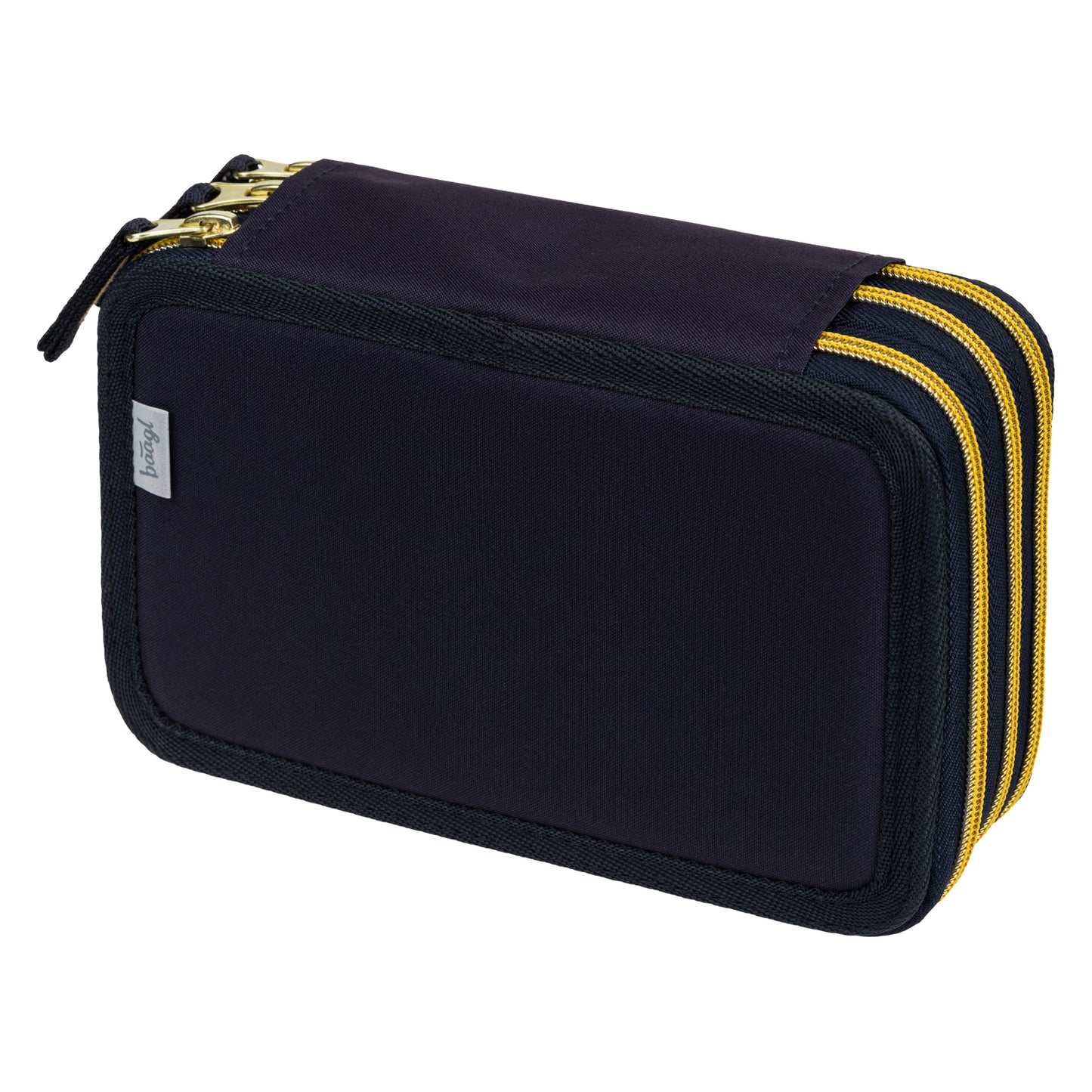 Three-tier pencil case Unicorn Gold