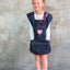 Kids apron Unicorn Gold