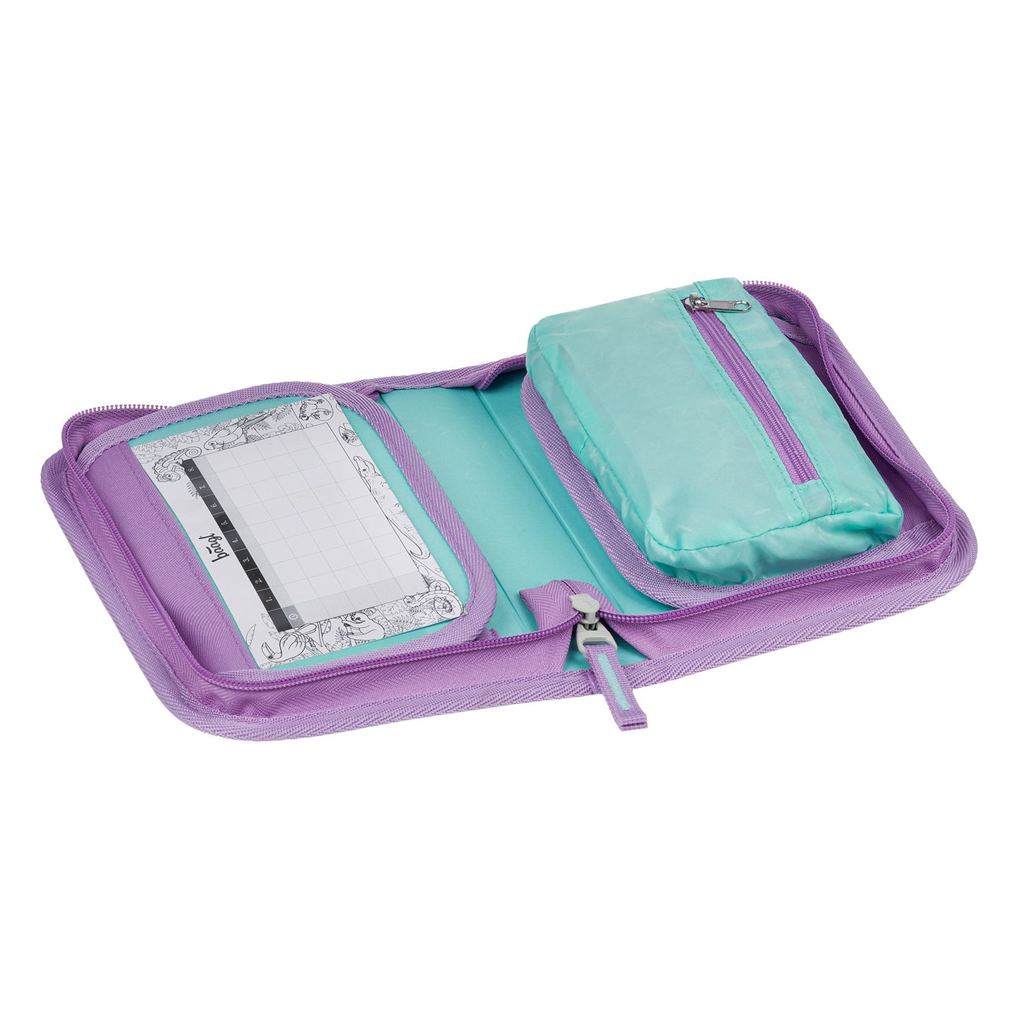 One-tier pencil case Lavender