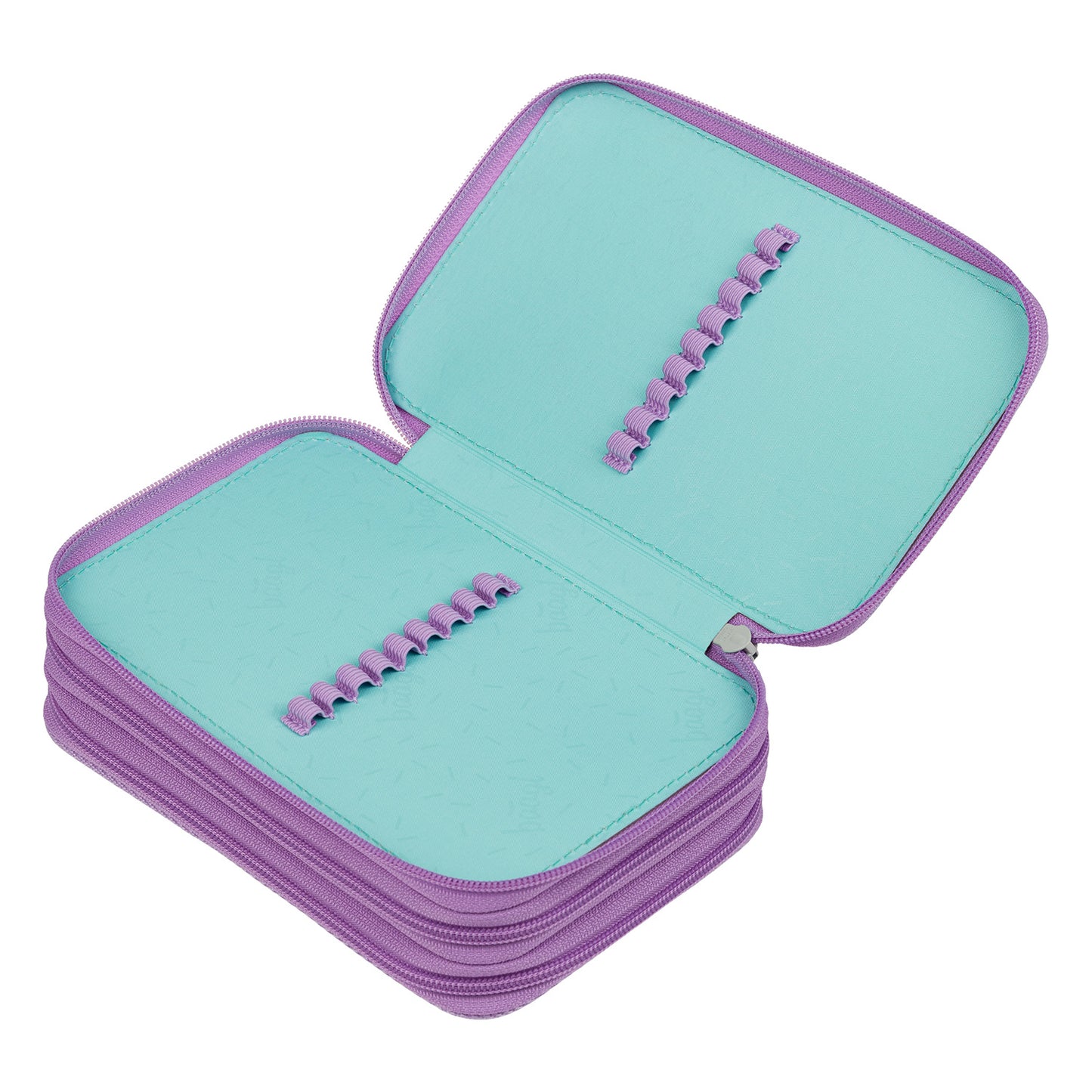 Three-tier pencil case Lavender