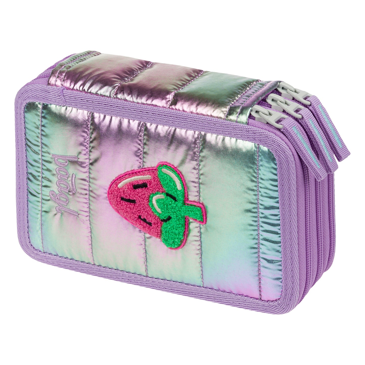 Three-tier pencil case Lavender