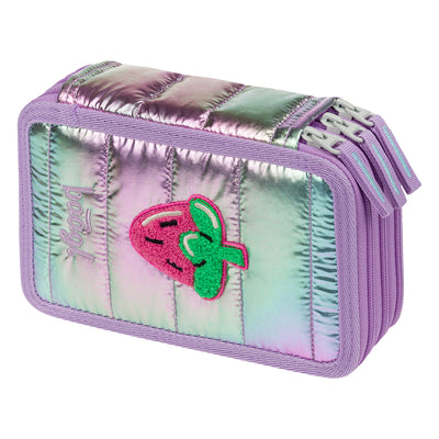 Three-tier pencil case Lavender
