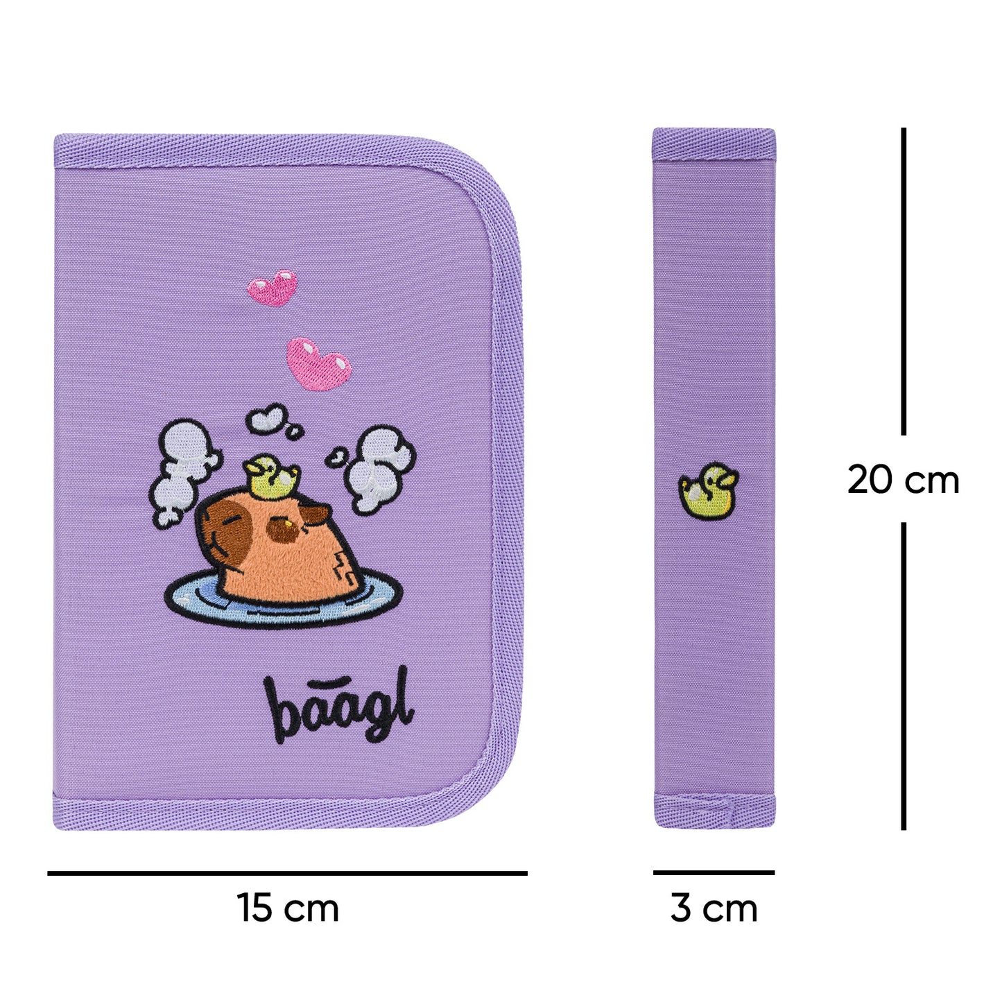 One-tier pencil case Capybara