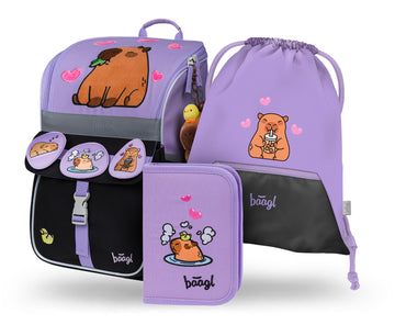 School set Zippy Capybara