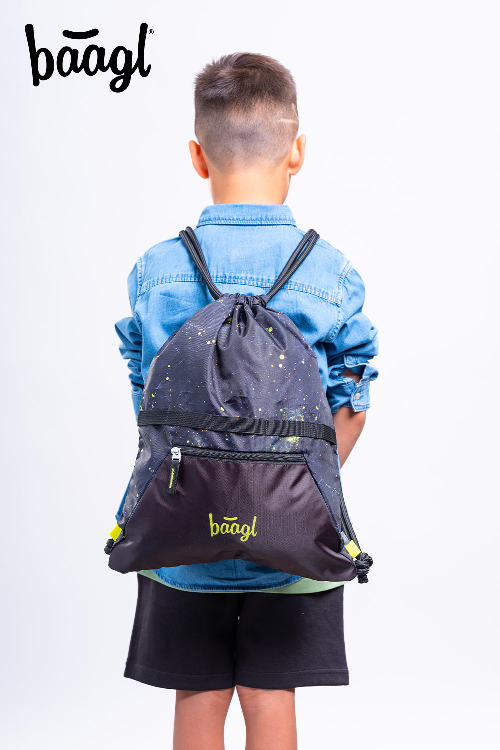 Gym sack with zip pocket Tractor