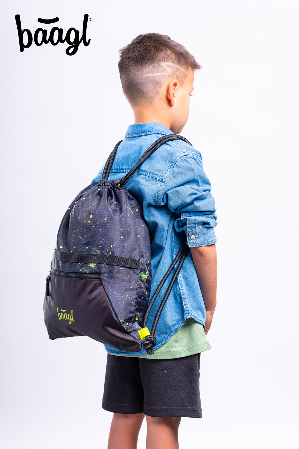 Gym sack with zip pocket Tractor