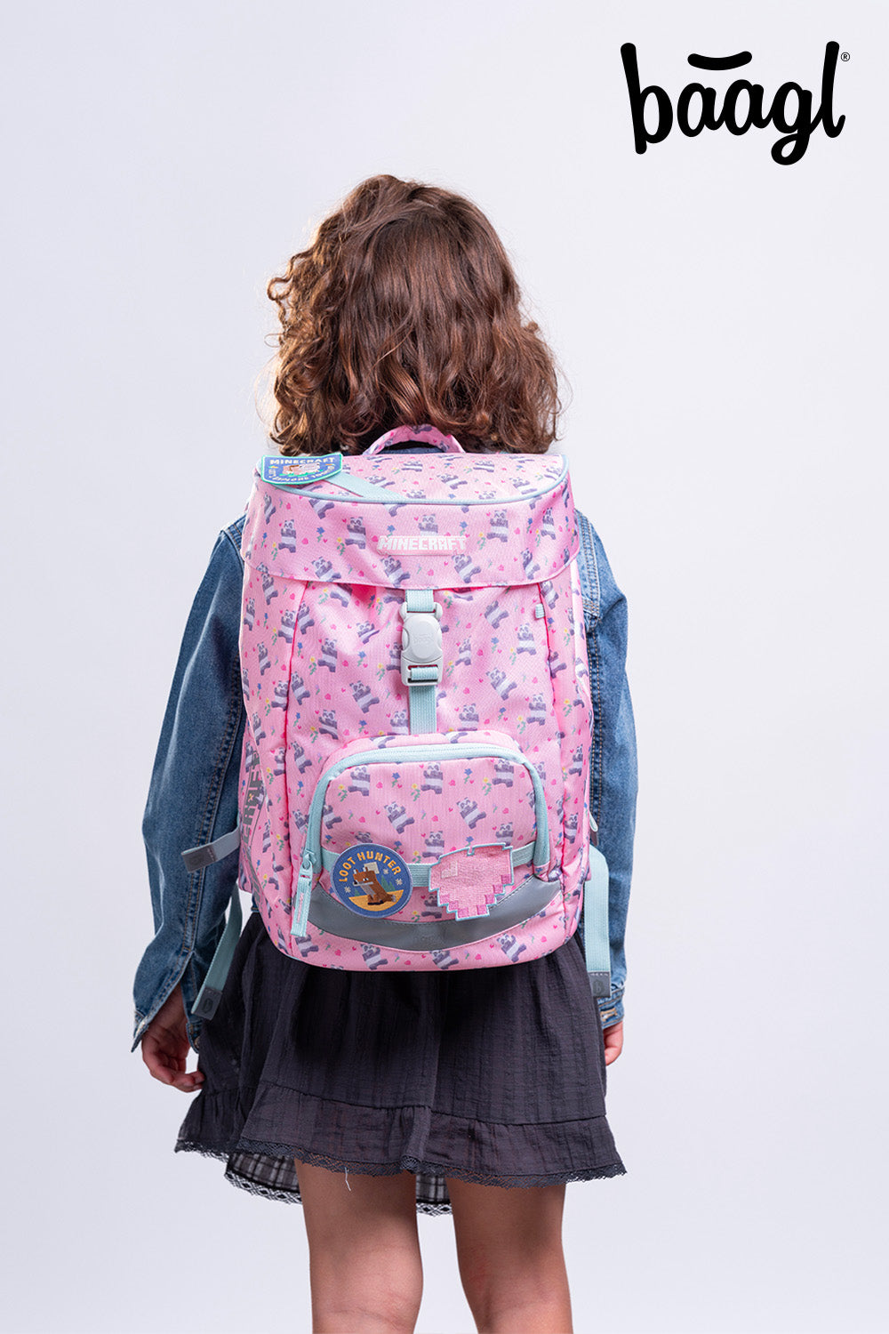 School backpack Airy Minecraft Panda