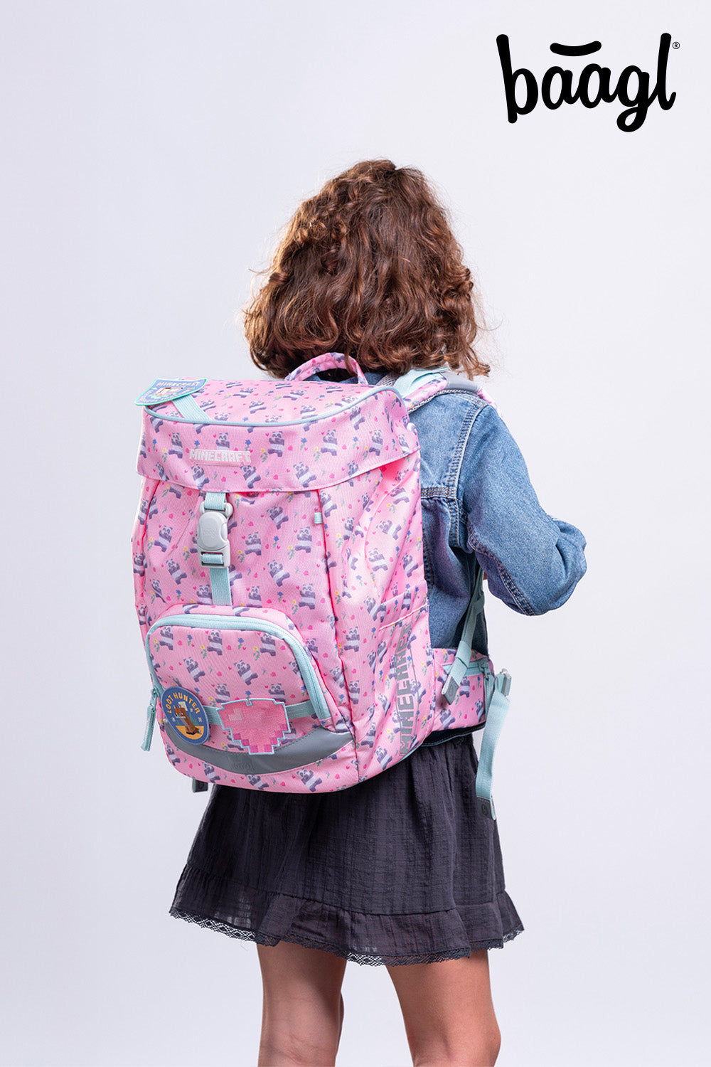School backpack Airy Minecraft Panda