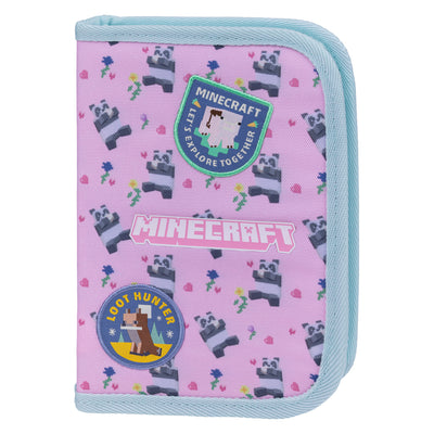 One-tier pencil case Minecraft Panda
