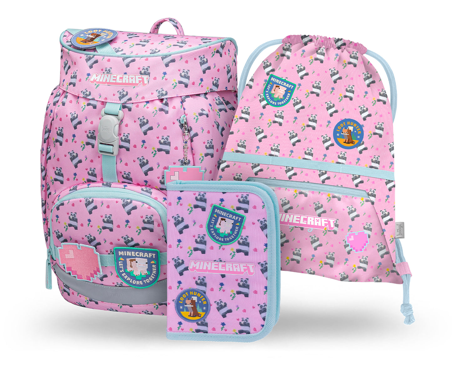 School set Airy Minecraft Panda