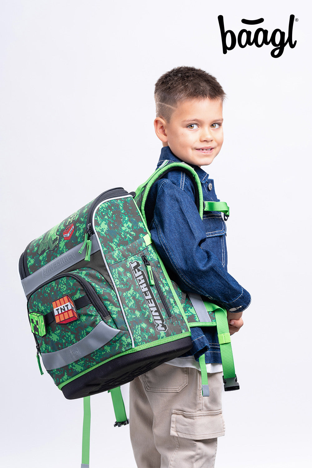 School bag Zippy Plus Minecraft Boom