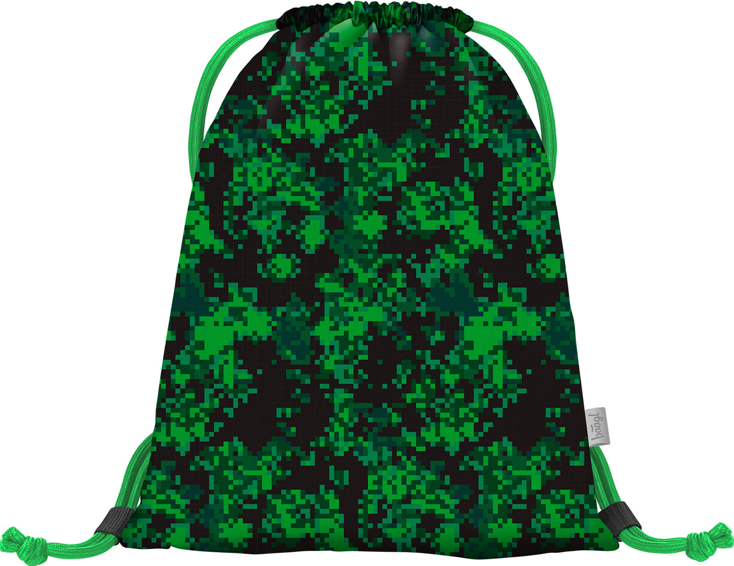 Gym sack with zip pocket Minecraft Boom