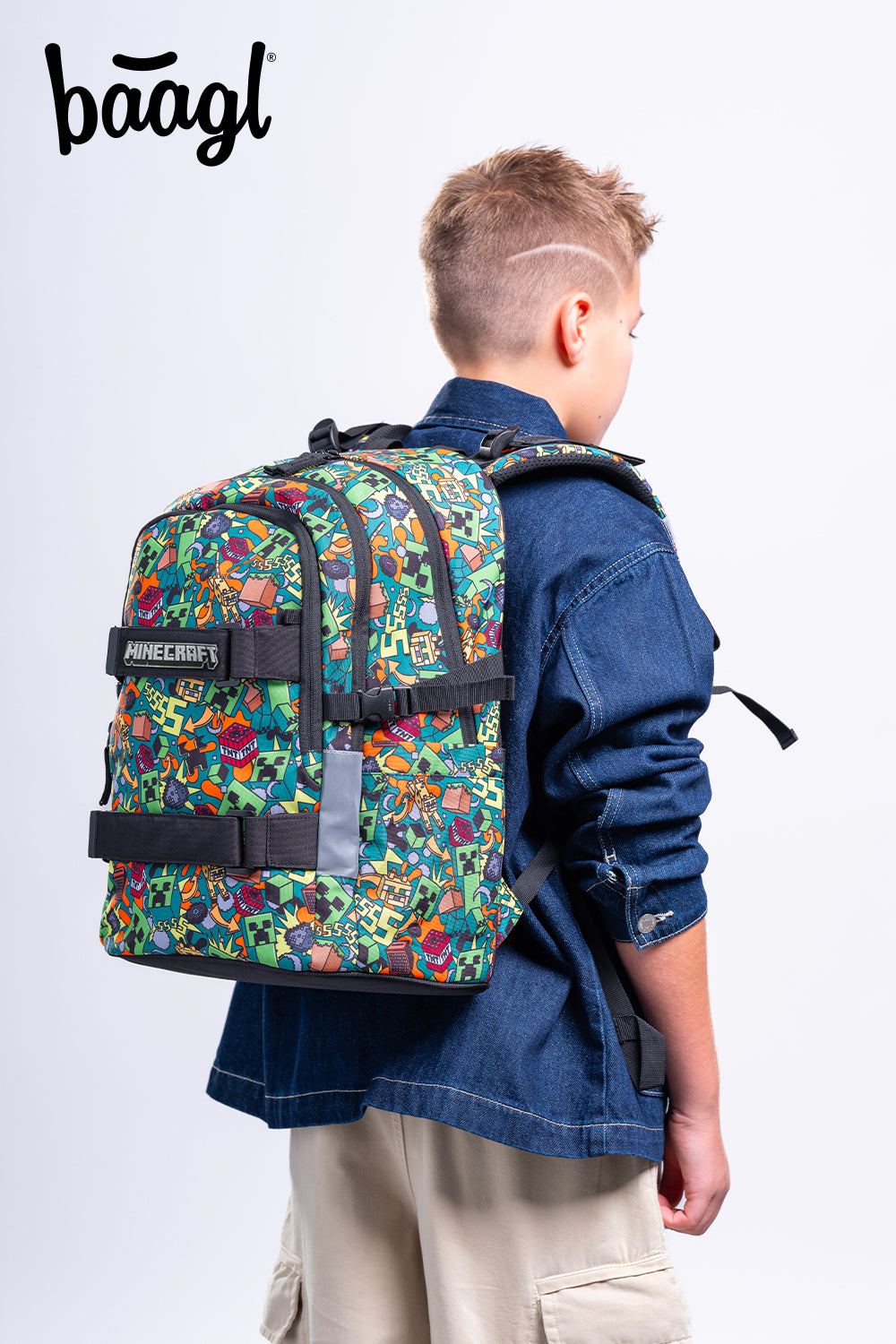 School backpack Skate Minecraft Chaos