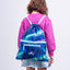 Gym sack with zip pocket Aurora