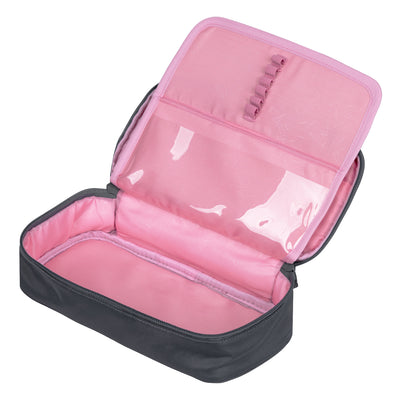 School etui Logo pink