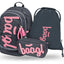 School set Core Logo pink