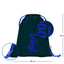 Gym sack Logo blue