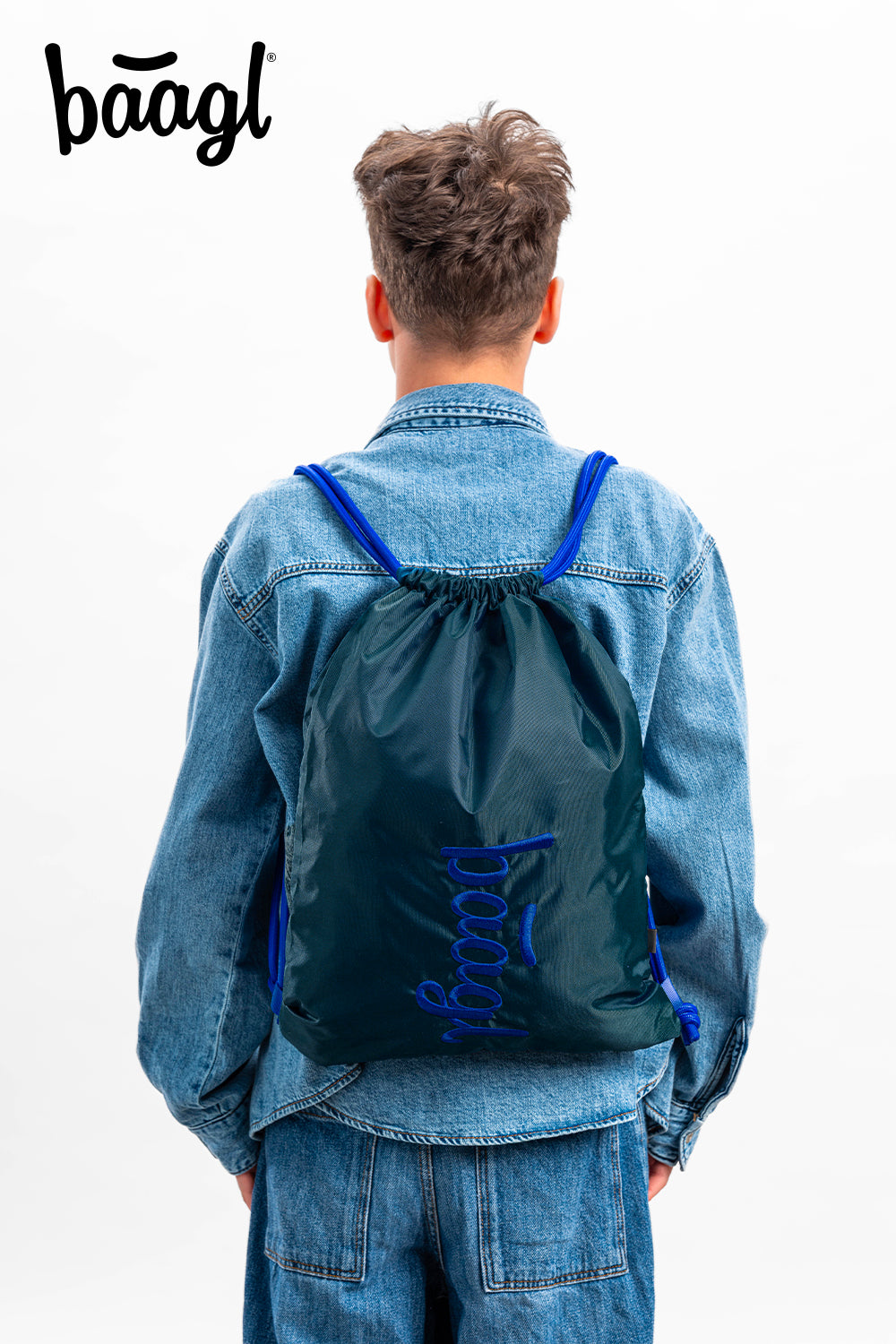 Gym sack Logo blue
