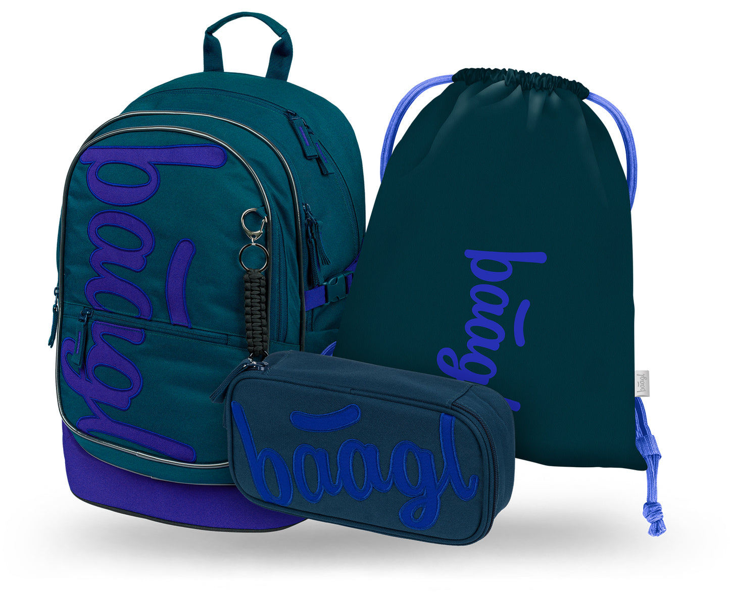School set Core Logo blue
