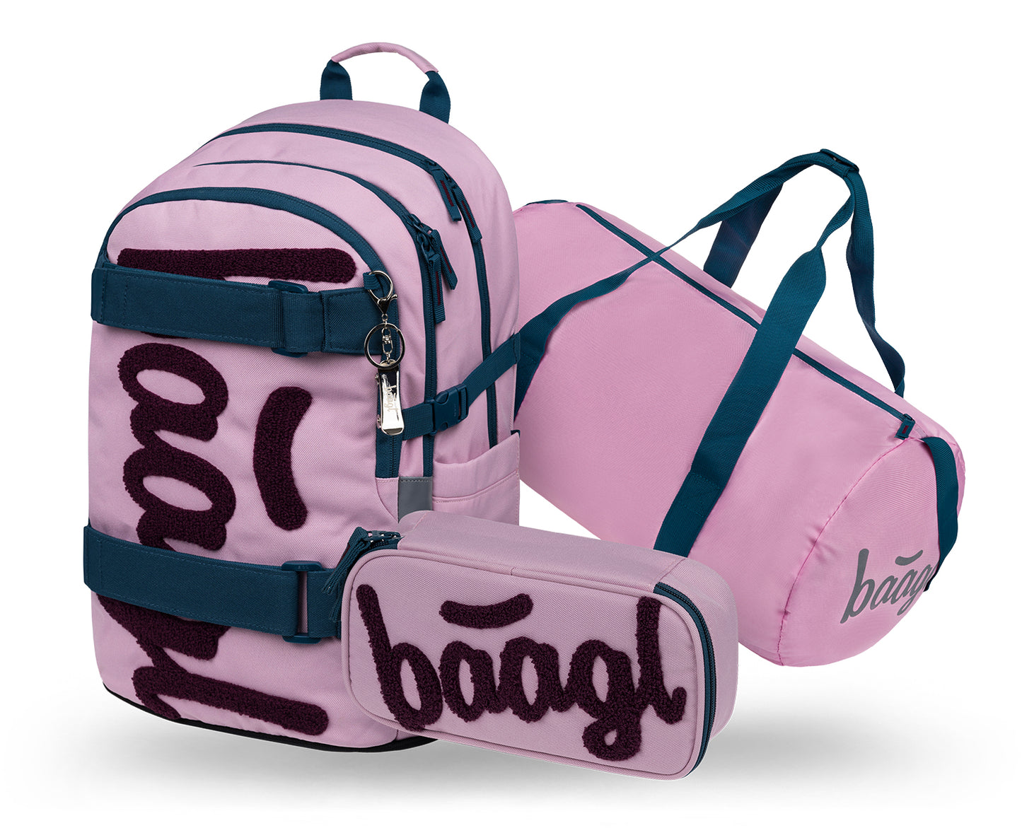 School set Skate Rose