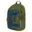 School backpack Skate Olive