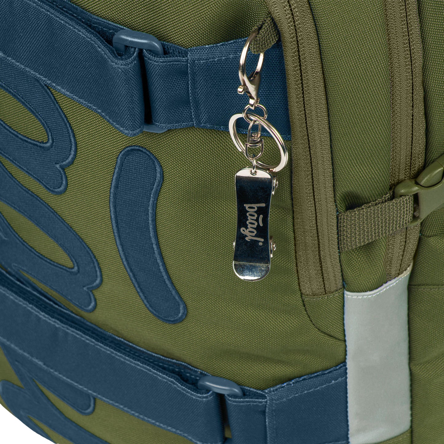 School backpack Skate Olive