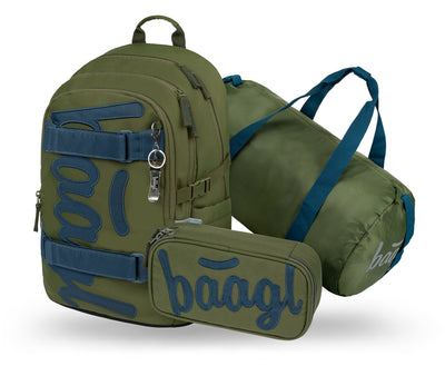 School set Skate Olive