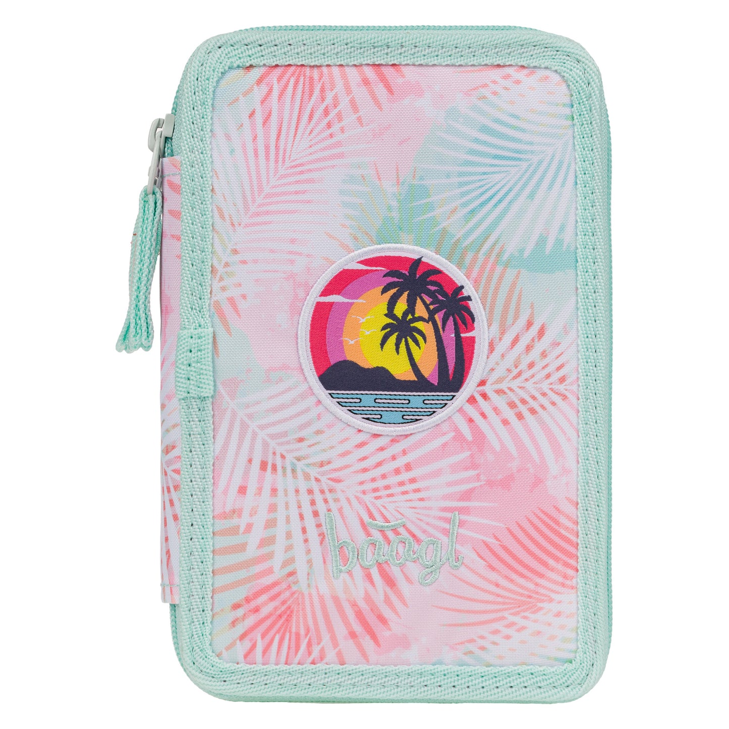 Three-tier pencil case Sunset