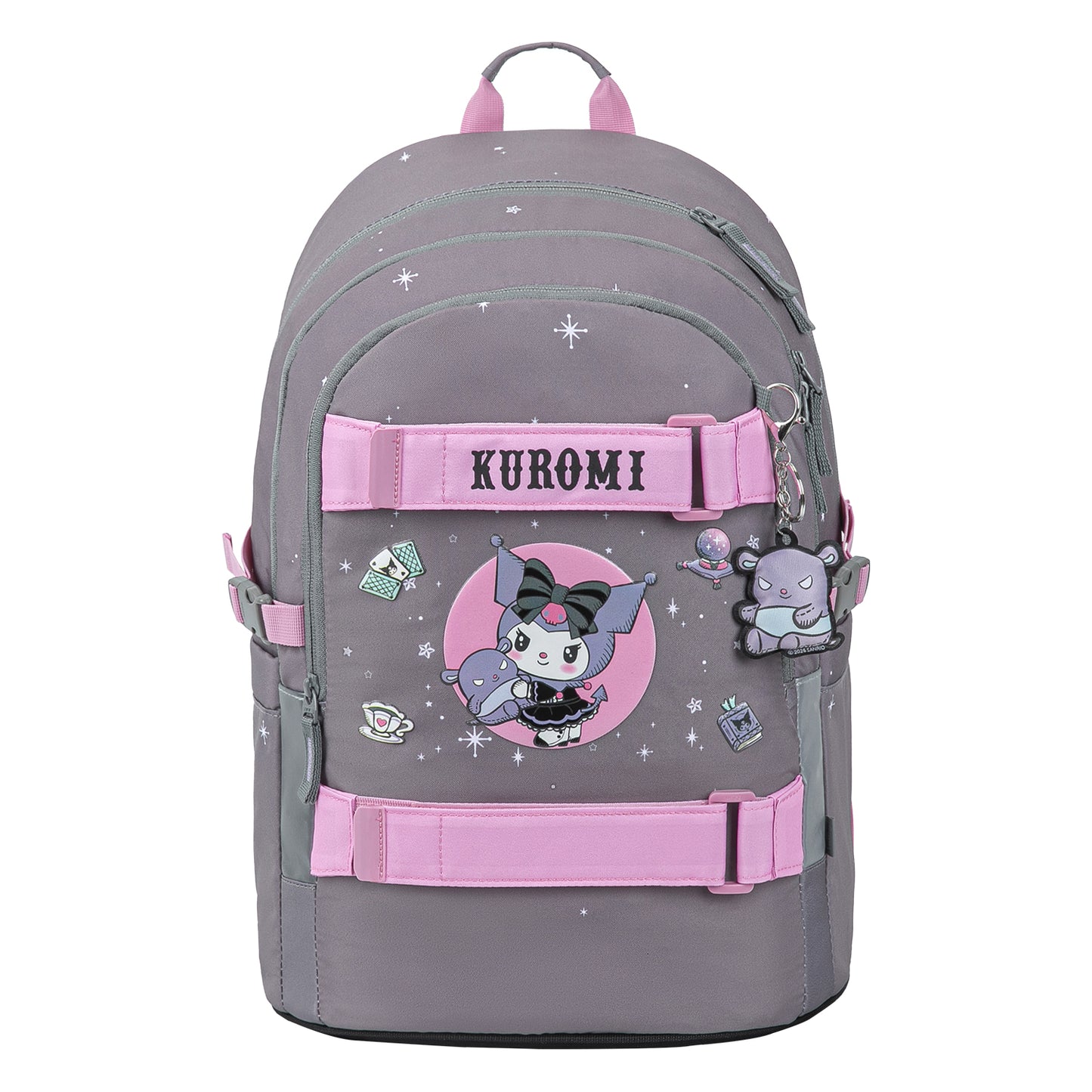 School backpack Skate Kuromi Grey