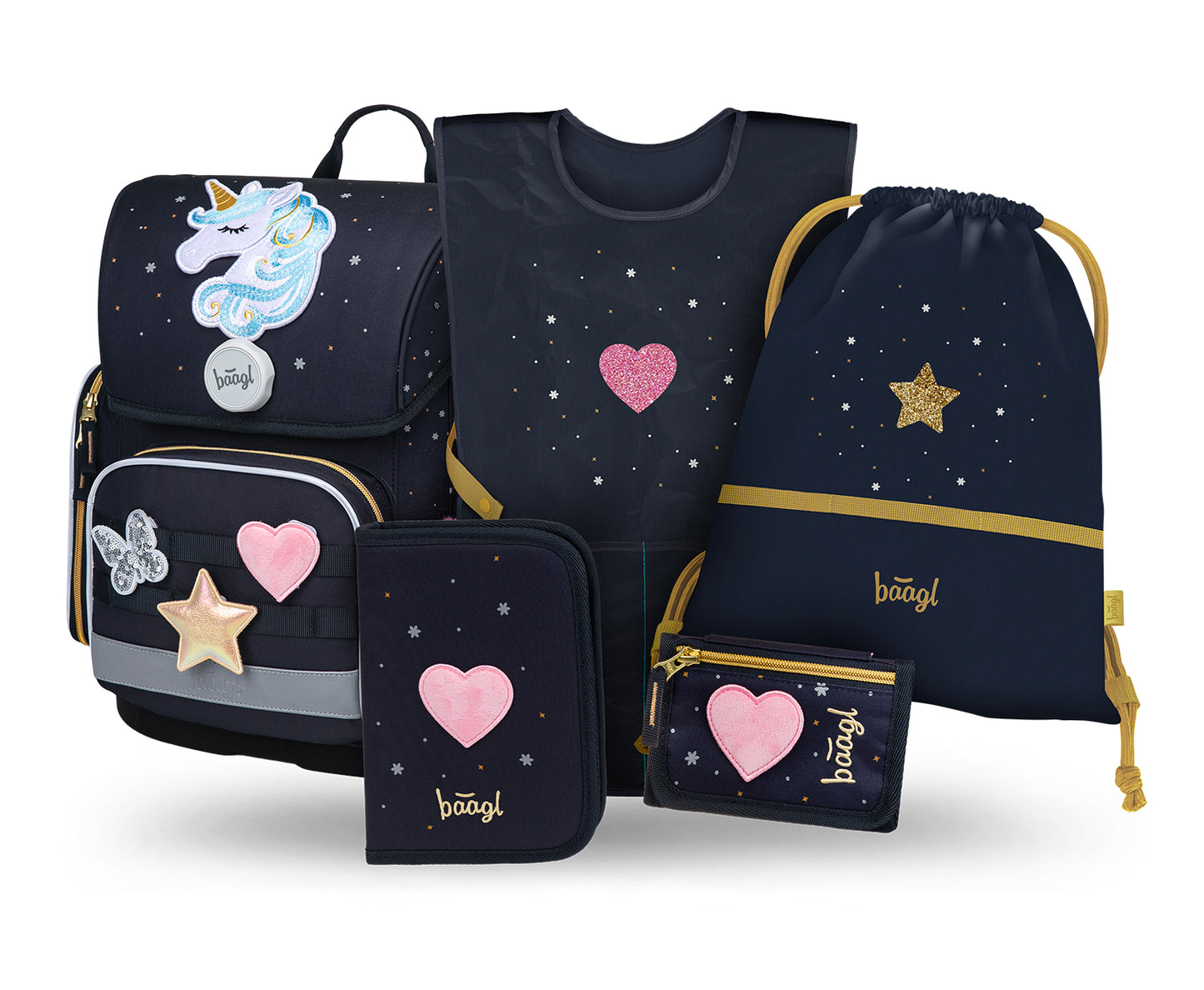 School set Ergo Unicorn Gold II