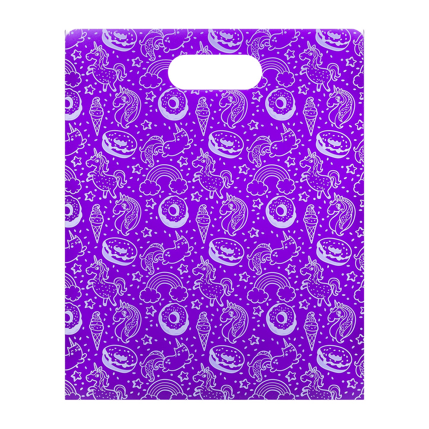 Plastic school file folder Unicorn