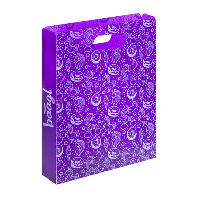 Plastic school file folder Unicorn