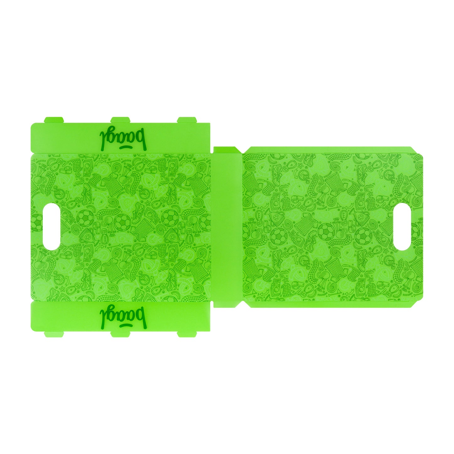 Plastic school file folder Football