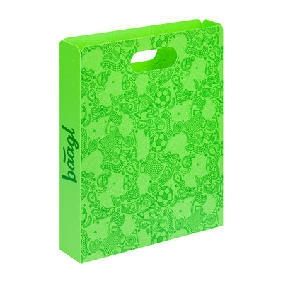 Plastic school file folder Football