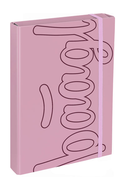 School file folder A4 Jumbo Rose