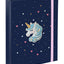 School file folder A5 Unicorn Gold