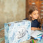 Foldable school supply box Polar